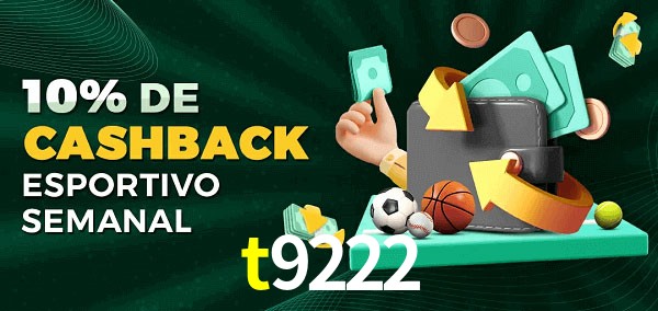 10% de bônus de cashback na t9222